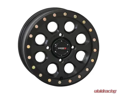 System 3 Off-Road SB-7 Beadlock Wheels 18x7 4x137 20mm Matte Black - 18S3-7537