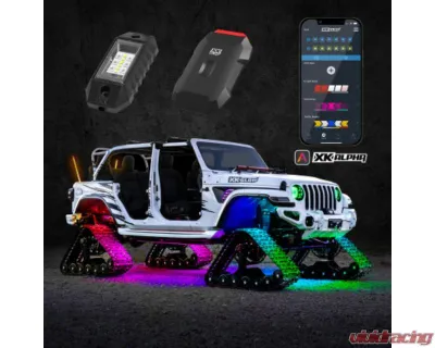 XK Glow RGBW Addressable LED Rock Light Kits Standard - AP-ROCK-STA