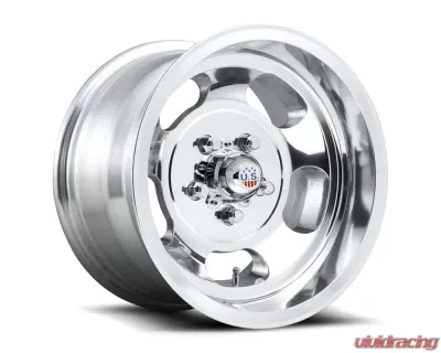 US Mag 1PC U101 Indy Wheel 15x10 5x4.75 -50mm High Luster Polished - U10115006135