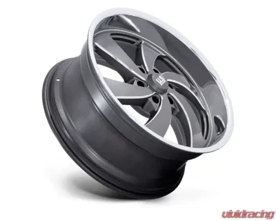 U.S. Mags U133 Desperado Wheel 22x10 6x139.7 25mm Anthracite Milled Diamond Cut Milled - U133220077+25R