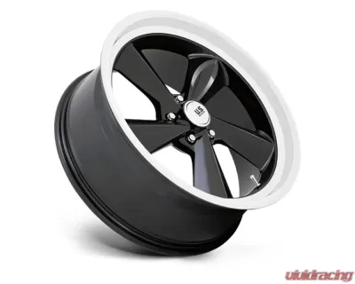 U.S. Mags U136 TS Wheel 22x10.5 5x120.65 0mm Gloss Black w/Diamond Cut Lip - U13622056157L