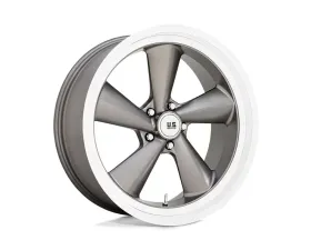 U.S. Mags U137 TS Wheel 22x10.5 5x120.65 0mm Anthracite w/Diamond Cut Lip