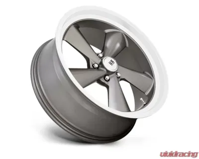 U.S. Mags U137 TS Wheel 22x10.5 5x120.65 0mm Anthracite w/Diamond Cut Lip - U13722056157L