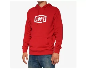 100% Icon Pullover Fleece Hoodie