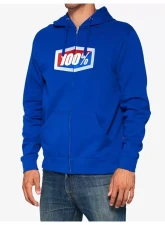 100% Official Zip Fleece Hoodie                                     - 20032-00020 - Image 4