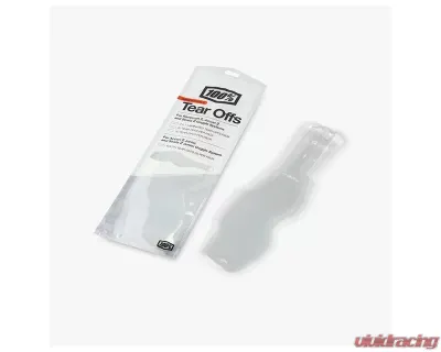 100% 2.0 Standard Moto | MTB Tearoffs(20 PACKS) - 59084-00001