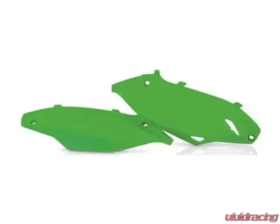 Acerbis Green Side Number Plates for Kawasaki KX250F 2013-2015/KX450F 2012-2015 - 2250420006