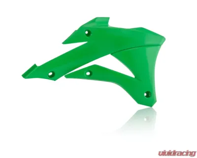 Acerbis Radiator Shroud Green Kawasaki KX100 | KX85 2014-2021 - 2374070006