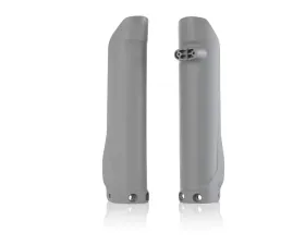 Acerbis Lower Fork Cover Set Grey Husqvarna FC | FE | FX | TC | TE | TX 2016-2023