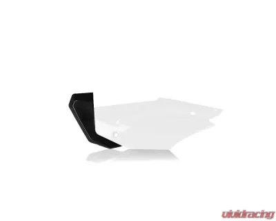 Acerbis Side Panels White/Black for Honda CRF 110F 2019-2023 - OEM Fitment - 2872671035