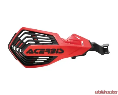 Acerbis Red | Black K-Future Handguards for Brembo & Magura Brake/Clutch Perches - 2895621018