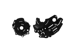 Acerbis Ignition/Clutch Covers Black Yamaha MT-07 | Tenere | XSR 2014-2023