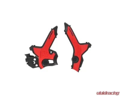 Acerbis X-Grip Frame Guard Black/Red for Honda CRF300L/CRF300LA 2021-2022 - 2979621042