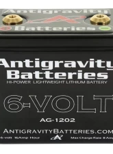 Antigravity Special Voltage Small Case 12-Cell 6V Lithium Battery                                     - AG-1202 - Image 2