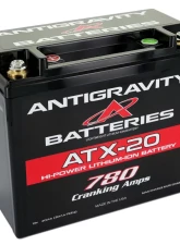 Antigravity XPS YTX20 Left Side Negative Terminal Lithium Battery                                     - AG-YTX20-L - Image 3