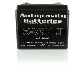 Antigravity Special Voltage Small Case 12-Cell 6V Lithium Battery