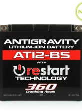 Antigravity 360 Cranking Amps AT12BS Lithium Battery w/Re-Start                                     - AG-AT12BS-RS - Image 3