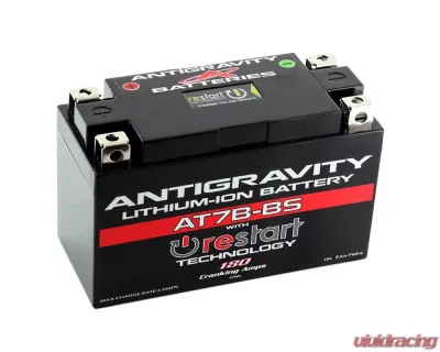 Antigravity 180 Cranking Amps AT7B-BS Lithium Battery w/Re-Start - AG-AT7B-BS-RS