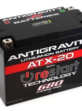Antigravity 680 Cranking Amps ATX20 Lithium Battery                                     - AG-ATX20-RS - Image 2