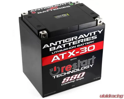 Antigravity 880 Cranking Amps ATX30 Lithium Battery - AG-ATX30-RS