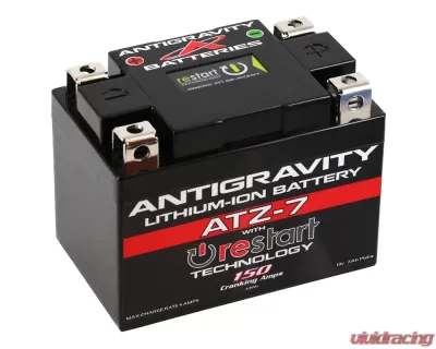 Antigravity 150 Cranking Amps ATZ7 Lithium Battery - AG-ATZ7-RS