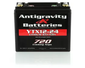 Antigravity YTX12-24 Left Side Negative Terminal Lithium Battery