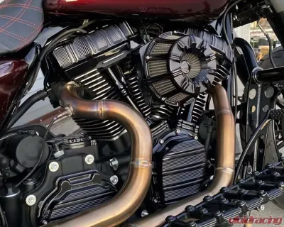 Arlen Ness 10-Gauge Transmission All Black Top Cover Harley Davidson M8 Engines 2017+ - 03-864