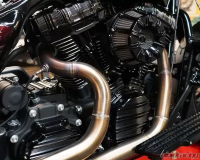 Arlen Ness 10-Gauge Transmission All Black Top Cover Harley Davidson M8 Engines 2017+ - 03-864