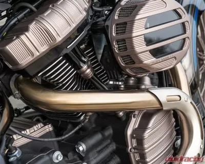 Arlen Ness 10-Gauge Transmission Titanium Top Cover Harley Davidson M8 Engines 2017+ - 03-865