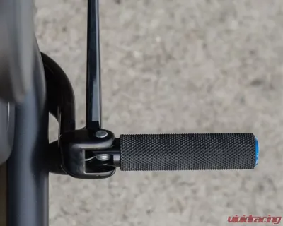 Arlen Ness Knurled Driver Blue Footpegs Harley Davidson Softail | Pan America | LiveWire | Sportster S 2018+ - 07-950