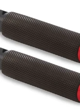Arlen Ness Knurled Passenger Red Footpegs Harley Davidson Softail 2018+                                     - 07-955 - Image 3