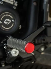 Arlen Ness Knurled Passenger Red Footpegs Harley Davidson Softail 2018+                                     - 07-955 - Image 3