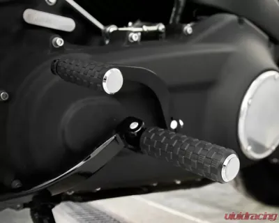 Arlen Ness Air Trax Driver Chrome Footpegs Harley Davidson Softail | Pan America | LiveWire | Sportster S 2018+ - 07-957