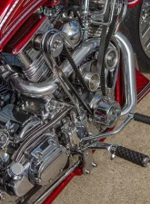 Arlen Ness Air Trax Driver Chrome Footpegs Harley Davidson Softail | Pan America | LiveWire | Sportster S 2018+                                     - 07-957 - Image 3