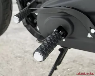 Arlen Ness Air Trax Passenger Chrome Footpegs Harley Davidson Softail 2018+ - 07-967