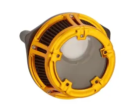 Arlen Ness Method Gold Clear Sucker Air Cleaner Kit Harley Davidson XL Sportster 1991+