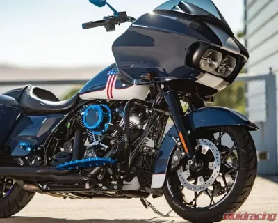 Arlen Ness Method Blue Clear Sucker Air Cleaner Kit Harley Davidson Twin Cam 2000-2017 - 18-182