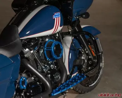 Arlen Ness Method Blue Clear Sucker Air Cleaner Kit Harley Davidson XL Sportster 1991+ - 18-183
