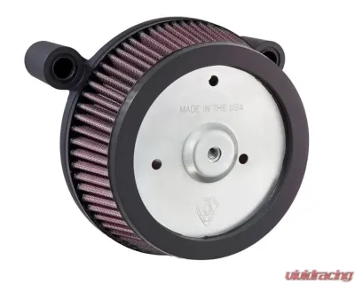 Arlen Ness Stage I Big Sucker Chrome Air Filter Kit with Factory Cover Harley Davidson FLT | FLST 2014-2017 - 18-441