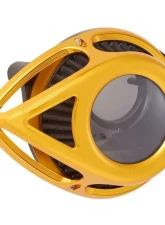 Arlen Ness Clear Tear Sucker Gold Air Cleaner Kit Harley Davidson Twin Cam 2000-2017                                     - 18-912 - Image 2
