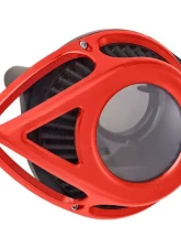 Arlen Ness Clear Tear Sucker Air Red Cleaner Kit Harley Davidson XL Sportster 1991+                                     - 18-913 - Image 2