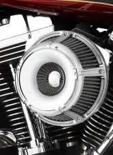 Arlen Ness Slot Track Inverted Series Chrome Air Filter Harley Davidson XL Sportster 1991+                                     - 18-924 - Image 2