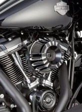Arlen Ness Deep Cut Inverted Series Black Air Cleaner Kit Harley Davidson XL Sportster 1991+                                     - 18-931 - Image 2
