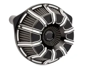Arlen Ness 10-Gauge Inverted Series Black Air Cleaner Kit Harley Davidson XL Sporster 1991+
