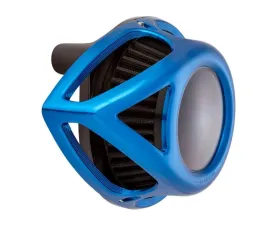 Arlen Ness Clear Tear Sucker Blue Air Cleaner Kit Harley Davidson XL Sportster 1991+