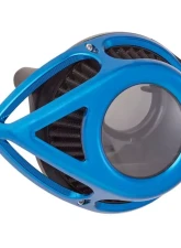 Arlen Ness Clear Tear Sucker Blue Air Cleaner Kit Harley Davidson XL Sportster 1991+                                     - 18-949 - Image 2
