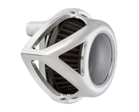 Arlen Ness Clear Tear Sucker Chrome Air Cleaner Kit Harley Davidson XL Sportster 1991+