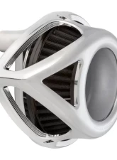 Arlen Ness Clear Tear Sucker Chrome Air Cleaner Kit Harley Davidson XL Sportster 1991+                                     - 18-988 - Image 2