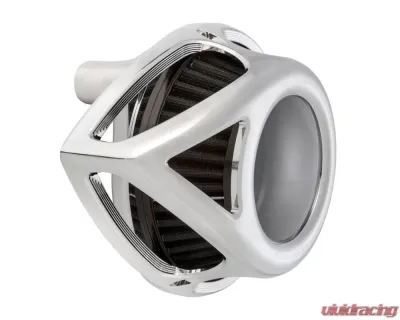 Arlen Ness Clear Tear Sucker Chrome Air Cleaner Kit Harley Davidson XL Sportster 1991+ - 18-988