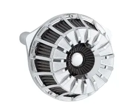 Arlen Ness 15-Spoke Inverted Series Chrome Air Filter Harley Davidson XL Sportster 1991-Up